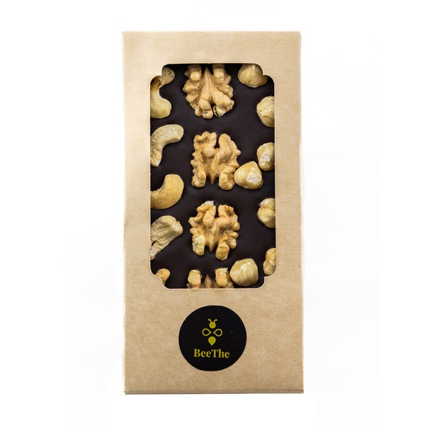 Dark chocolate with nuts, 120g 8112307 photo