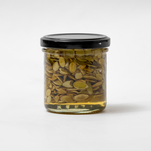 Acacia honey with pumpkin seeds, 180g 10008 photo