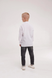 Embroidered shirt for a boy "Star", white on white 11000433 photo 3