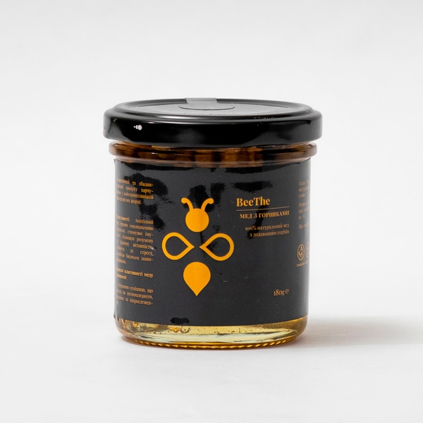 Acacia honey with walnut, 180g 10007 photo