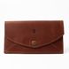 Wallet Envelope, Leather, Brown 40002 photo 1