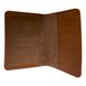 Military ID cover with inscription, Leather, Light brown 11000750 photo 2