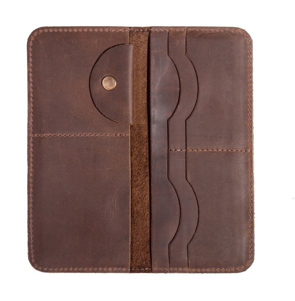 Wallet Wallet, Eco Leather, Brown 40016 photo