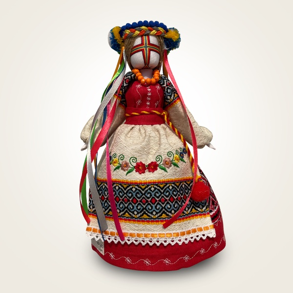 Traditional Motanka doll, red 11000455-1 photo