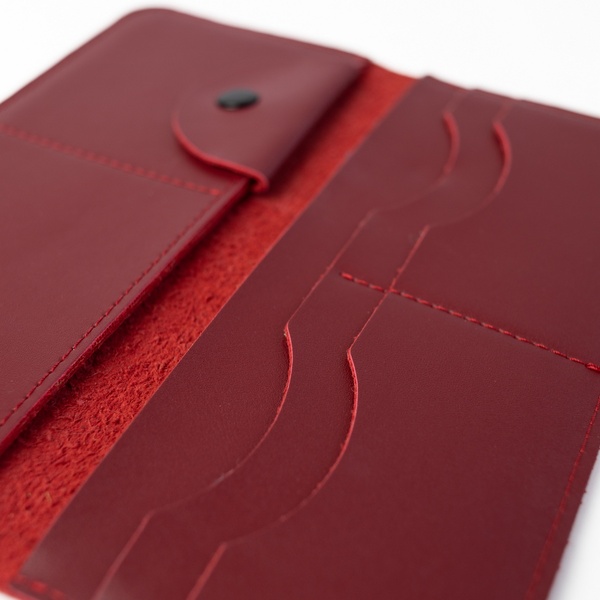 Wallet, Eco Leather, Marsala 40010 photo