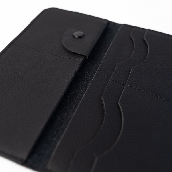 Wallet Wallet, Eco Leather, Black 40011 photo