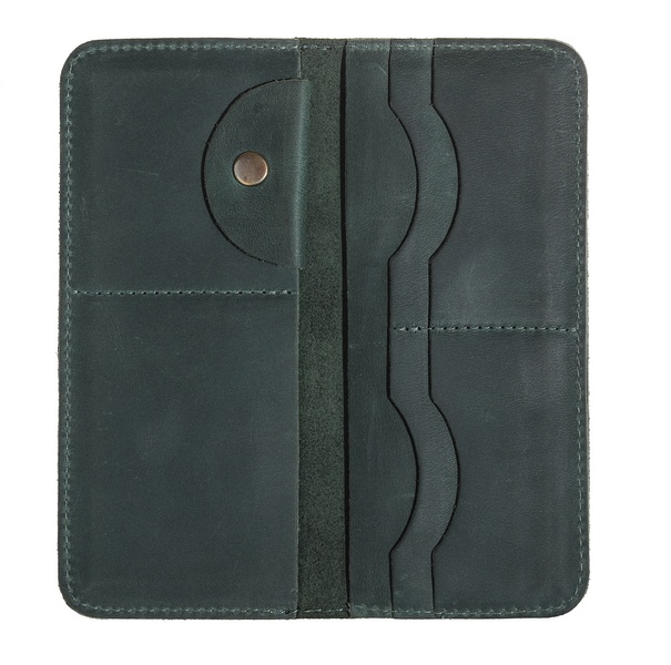 Wallet Wallet, Leather, Green 40008 photo