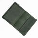 Cover for milit. ID with Trident, Leather, Green 11000338 photo 2