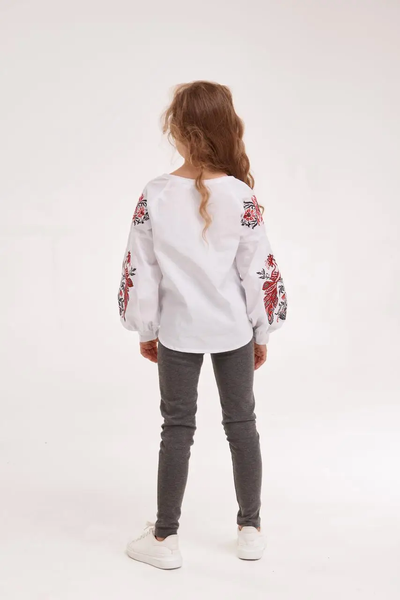 Children's blouse "Firebird", red 11000551 photo