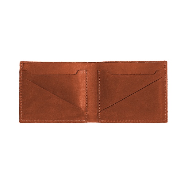 Men's wallet, Leather, Brown 40017 photo