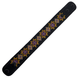 Embroidered Leather Bracelet, Black/Yellow 11000641-8 photo 2