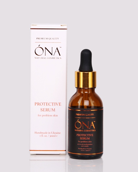 The protective serum for the face is enriched with oils 11000422 photo