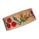 Embroidered Leather Bracelet, Beige 11000641-12 photo 3