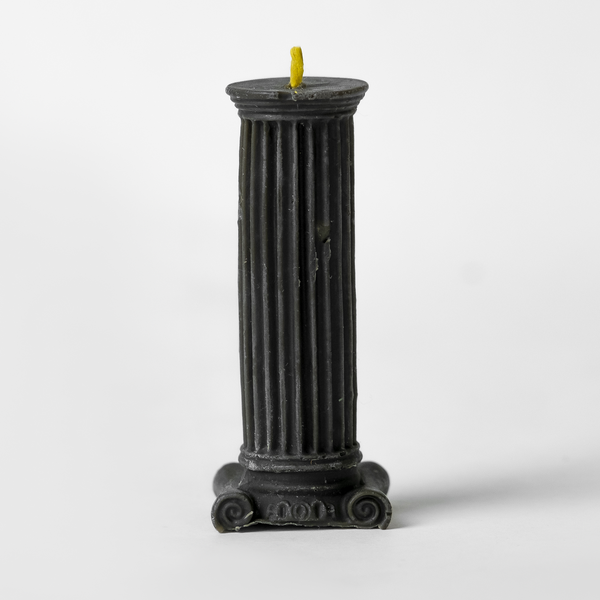 Wax candle - Antique column, size M 10025-2 photo