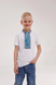 Embroidered t-shirt for a boy "Demyanchyk", blue 11000596 photo 1