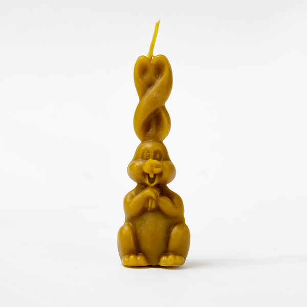 Wax candle - Hare, size M 10025-3 photo