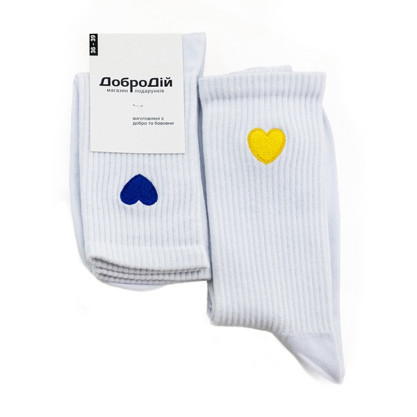 Шкарпетки "Українське Серце" 11000299-1 фото