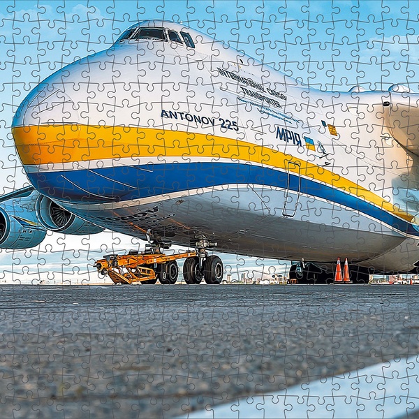 Пазли “АН-225 МРІЯ - найбільший у світі літак” на 500 елементів 11000476 фото