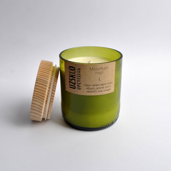 Soy candle UZSKLO Mountain Mist, size L 11000018-2 photo