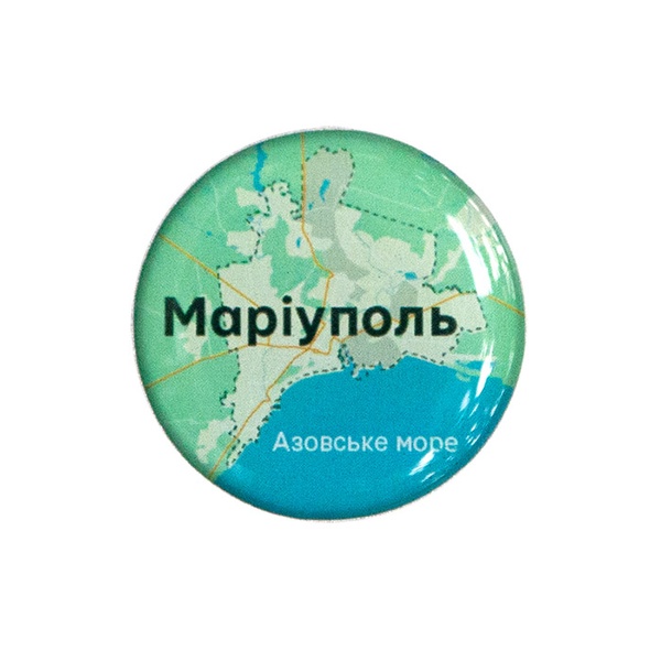 Наліпка "Мапа Маріуполя" 11000281 фото